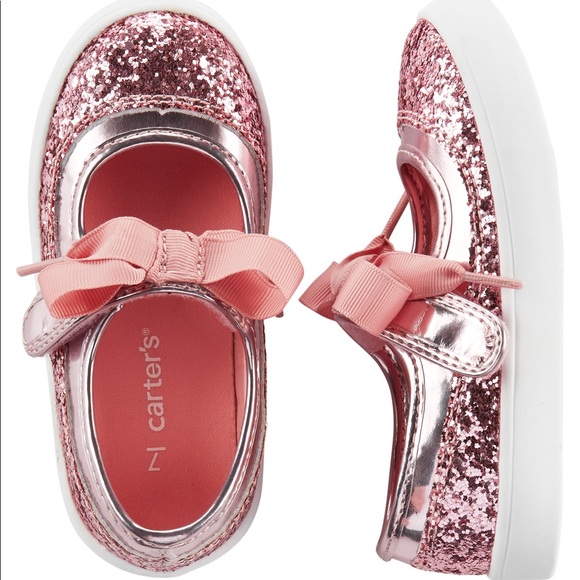 carter's sparkle shoes